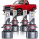 thumbnail image 1 of Kit de focos HUOKEDS Multi Beam, 4 piezas, Silverado 1988-1998, 1 of 3