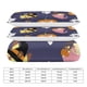 thumbnail image 3 of Halloween Pikachu Psyduck Eevee 3 Piece Sets Full/Queen Size - Reversible Microfiber Quilts with Shams Soft Lightweight Bedspread Coverlet Comforter for All Season Bed Sheets, 3 of 4