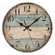 thumbnail image 5 of Reloj De Pared De Madera, Relojes De Cuarzo Decorativos De 12 Pulgadas Para Dormitorio, Sala De Estar, Hogar A, 5 of 5