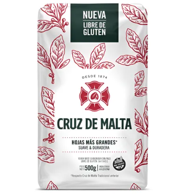 Rakko Natural - Cruz De Malta Tradicional Sin Gluten 500Grs