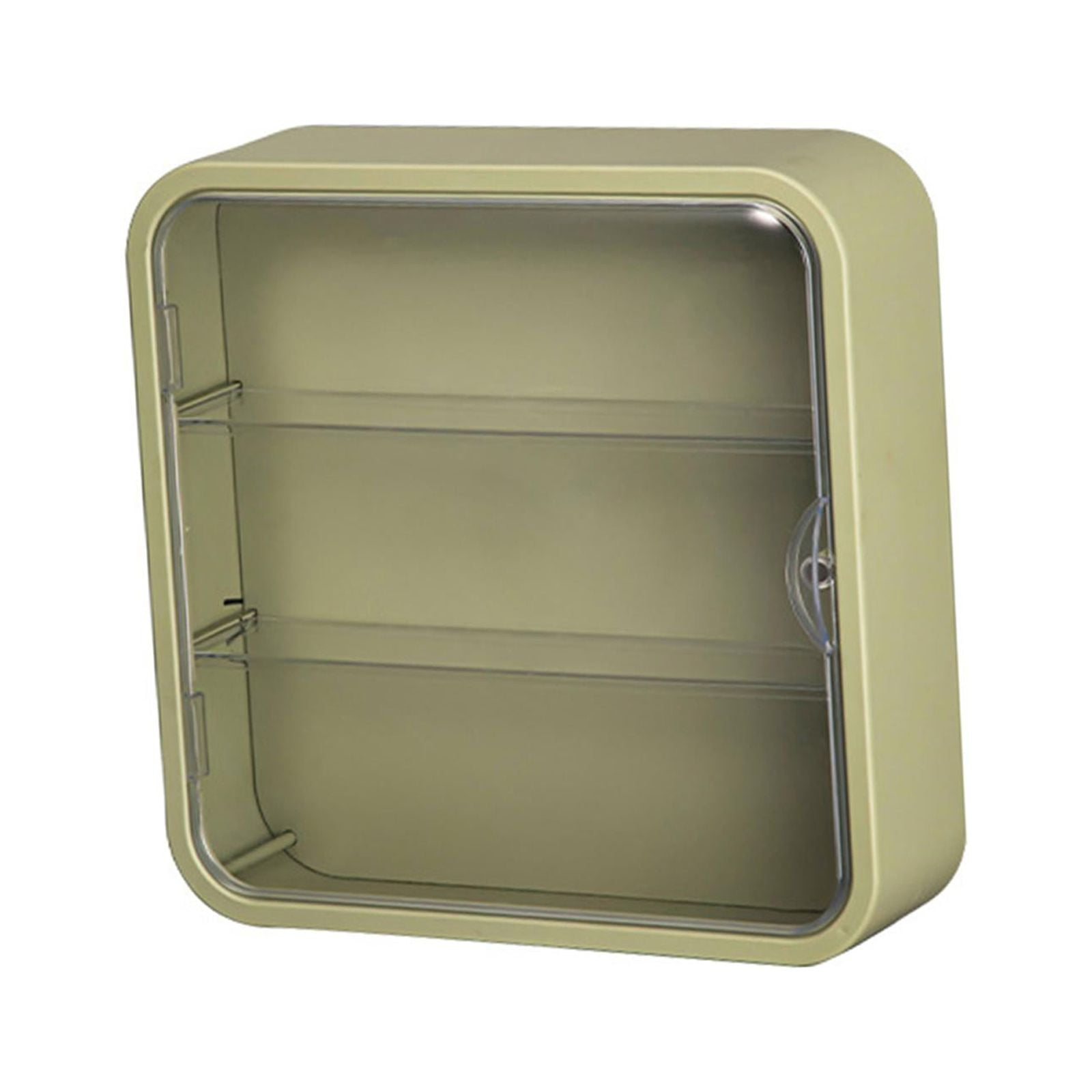 Bothyi - Vitrina De Acrílico Transparente A Prueba De Polvo Para Figuritas Coleccionables Vasos De Chupito Verde