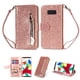 thumbnail image 1 of Funda para FOXDOCK Elegante funda Samsung Galaxy S8 Glitter con cremallera-Ideal para el uso diario, 1 of 5