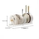 thumbnail image 1 of 1pc Pot Rack Organizer, Telescopic Pots And Pans Organizer For Kitchen Organization And Storage, Removable Pot Lid Holders And Pan Rack, Lid Organizer For Pots And Pans, Home Kitchen Accessories, 1 of 2