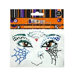 Sticker Para Cara + Joyita Big Party Halloween