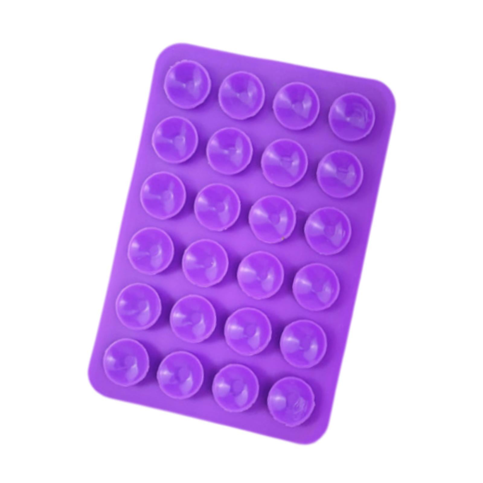 Bothyi - Soporte De Succión Para Teléfono Funda De Silicona Para Teléfono Soporte De Ducha Para Selfies Y Vídeos Violeta