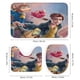 thumbnail image 3 of Planeta del tesoro-theme 4-Piece Shower Curtain Set with Rugs, Waterproof Bathroom Decor Set Includes Bath Mat, U-Shaped Rug, Toilet Lid Cover and Curtain with Hooks, 3 of 6