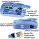 thumbnail image 3 of Detector de incontinencia nocturna Wet-Stop 3 azul para niños o niñas, 3 of 3