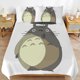 thumbnail image 1 of x399 My Neighbor Totoro Bed Duvet Cover Microfiber Bedding Sets 3D Printed Lightweight 3 Piece Comforter Sets, 1 Duvet Cover And 2 Pillow Shams for Kids Boys Girls 90"x90" jn399, 1 of 5