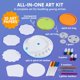thumbnail image 3 of Kit de arte Klever Kits Spin Art para niños 2 en 1 Spin Spiro, 3 of 7