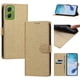 thumbnail image 3 of Cartera Protectora para Motorola Moto G06 4G con Soporte, Dorado, 3 of 6