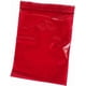 thumbnail image 1 of Bolsas de plástico para manualidades, 6 x 9 cm, color rojo, resellables, 100 unidades, 1 of 1