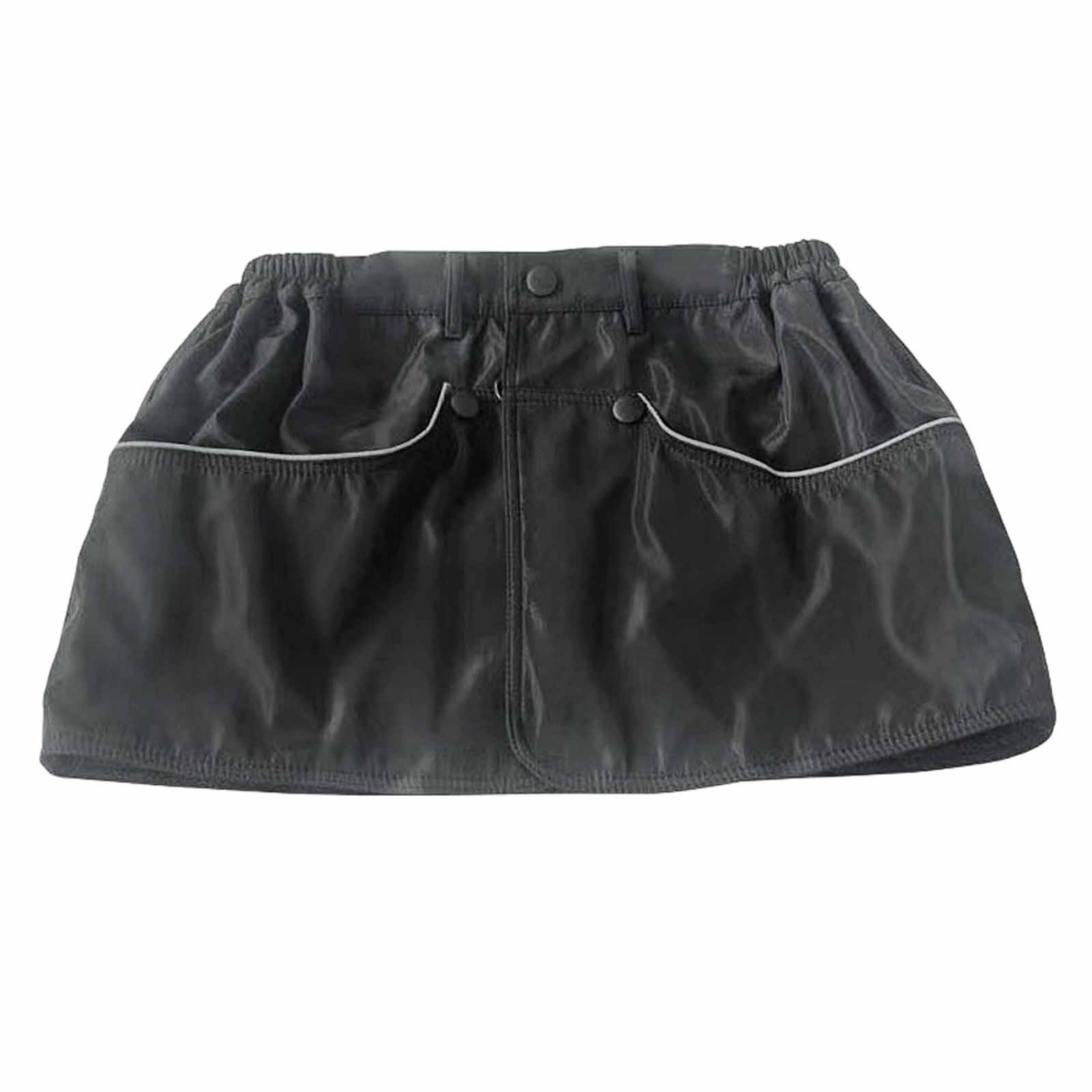 Magideal - Pantalones De Entrenamiento Para Perros Con Múltiples Bolsillos, Cinturón De Entrenamiento De Agilidad Y Obediencia, Pantalones Cortos Impermeables Pa Negro M 86Cm