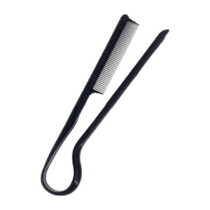 Magideal - Peine Para Alisar El Cabello Peine Recto En Forma De V Peine Para Alisar El Cabello Profesional Resistente Al Calor Peine Para Peluquería Peluquería