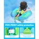 thumbnail image 4 of Flotador de natación para bebés LAYCOL, piscina inflable con toldo solar de 3 a 36 m, 4 of 7