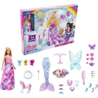 Barbie Dreamtopia Caja Sorpresa De Cuento De Hadas Con Muñeca Barbie Y 24 Regalos Que Incluyen Cuento De Hadas