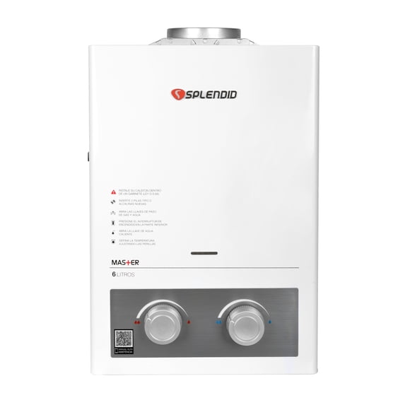 Calefon 6 Litros Gas Licuado Tiro Natural