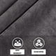 thumbnail image 5 of Set De 2 Toallas Grande De Baño Toallon 100 X 140 Cm Microfibra Negro, 5 of 9