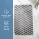 thumbnail image 5 of Alfombra de baño de lujo REGALWOVEN - Alfombra de baño de microfibra ultra suave y absorbente, antideslizante, lavable a máquina, alfombra de ducha peluda gris 32" x 20", 5 of 6