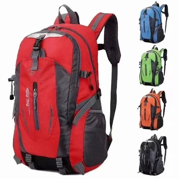 Mochila de Trekking Impermeable 40 Litros Gran Capacidad Verde
