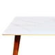 thumbnail image 3 of Mesa de Comedor Rectangular de Cuarzo Calacatta Soft 120x80cm, 3 of 9