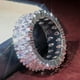 thumbnail image 2 of Stunning Double Waterdrop Zircon Ring - 18K Gold Plated Hand Jewelry for Women and Girls, 2 of 4