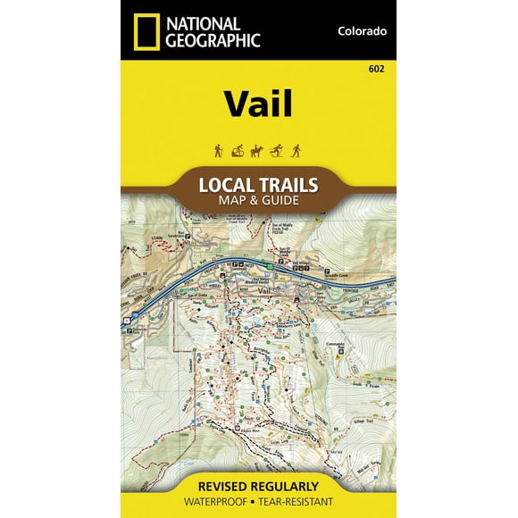Mapa National Geographic Vail – Senderos Locales 602
