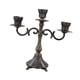 thumbnail image 4 of Soporte De Velas De Metal Candelador De Candelabro Elegante Decoración De Escritorio Candelabra Bronze 3 Arms, 4 of 5