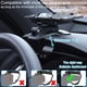 thumbnail image 2 of Soporte para teléfono de coche para salpicadero, soporte para teléfono móvil con clip giratorio de 360 grados, compatible con iPhone 11/12 Pro Max XS Max XR 8 8 Plus 7 Samsung Galaxy S10 S9 S8 LG, 2 of 7