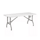 thumbnail image 1 of Mesa plegable camping 180x75 cm portátil color blanco, 1 of 3