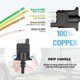thumbnail image 4 of Cable de remolque MECMO 3 m 18 AWG con conector plano de 4 pines, 4 of 9