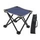 thumbnail image 5 of Taburete De Camping Ligero, Otomano, Reposapiés Para Parques, Mochileros, Patios, Azul, 5 of 5