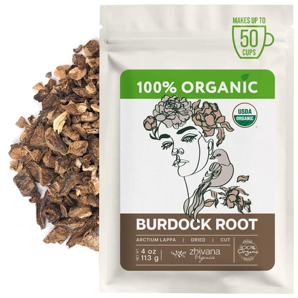 Raíz de Bardana Orgánica Zhivana Organics 113 g