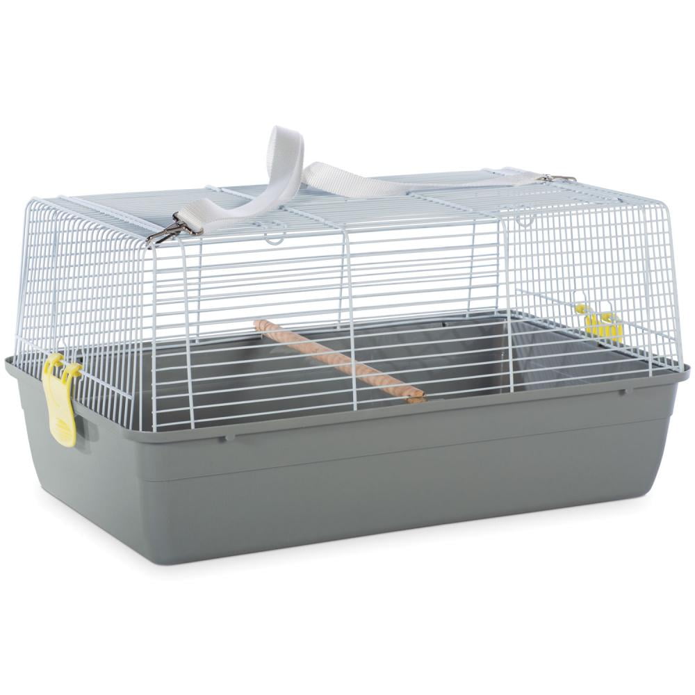 Prevue - Jaula Transporte Para Pequeños Animales Con Correa 58cm