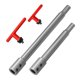 thumbnail image 1 of 2 Extensiones De Broca De 7 Y 10 Pulgadas De Largo Para Taladros De Muebles Con Agujeros De Fondo Plano, 1 of 5