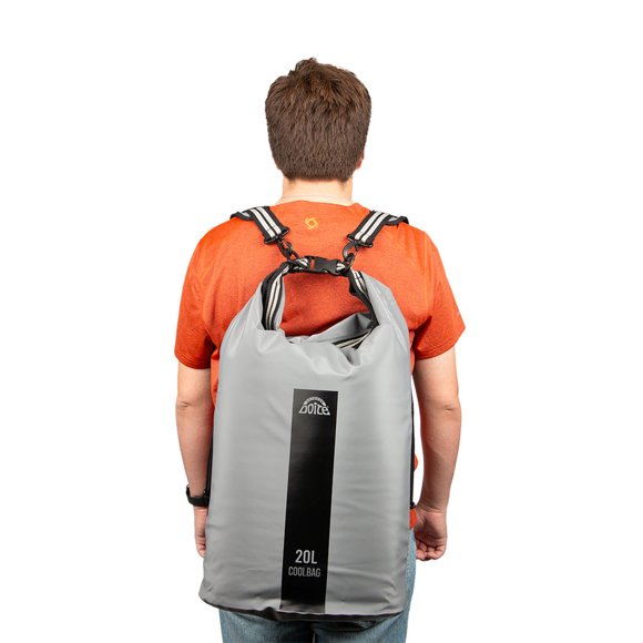 Cooler Plegable Bag 20 Litros Gris