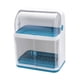 thumbnail image 5 of Organizador de caja de secado de platos, fácil de limpiar, multifunción, 2 niveles, caja de almacenamiento de vajilla, gabinete de almacenamiento para, 5 of 5