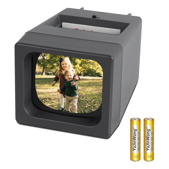 Visor De Diapositivas Y Películas De 35 Mm Con Aumento De 2x