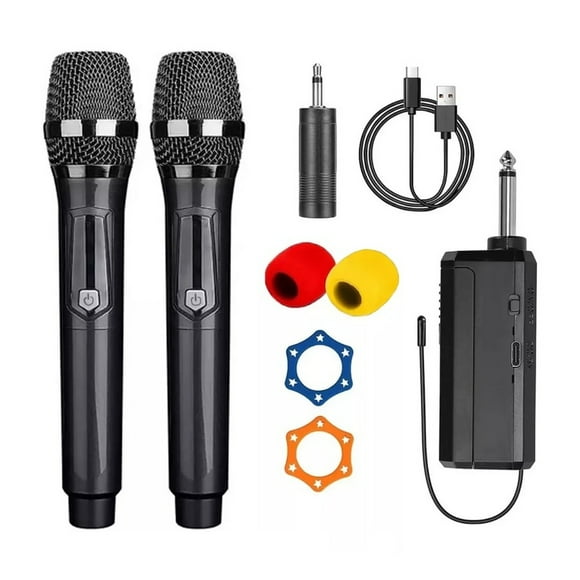 Micrófono Inalámbrico Profesional Karaoke Kit 2pcs