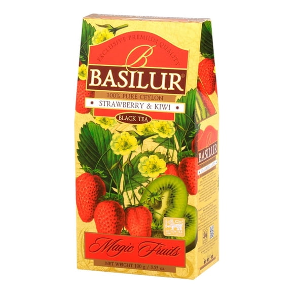 Té Negro Ceylon Frutilla & Kiwi 100Gr