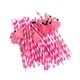 thumbnail image 2 of 25pcs Pajitas De Rayas Flamenco Luau Playa Tropical Para Bar Favor De Fiesta De Color Rosa, 2 of 4