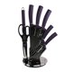thumbnail image 1 of Set De Cuchillos Con Soporte De Acrilico 8 Piezas, 1 of 3