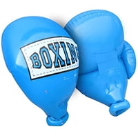 Guantes De Boxeo De Mega Inflables Inflables De Banzai Kids, Azul Rojo Banzai Banzai