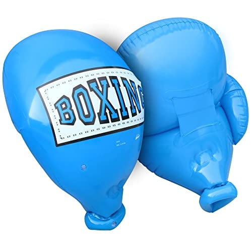 Guantes De Boxeo De Mega Inflables Inflables De Banzai Kids, Azul Rojo Banzai Banzai