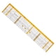 thumbnail image 2 of Herramienta De Costura, Accesorios De Costura, Manualidades, Regla Transparente Para Marca De Medida, 2 of 3