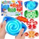 thumbnail image 1 of Squishy Sensory Toys for Kids, 4 Pack Fidget Sensory Maze, 1 of 3