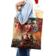 thumbnail image 4 of Descendants: The Rise of Red Bolso de tela con estampado de lienzo para mujer, bolsa de compras reutilizable y estética, con cremallera interior, regalo para mujer,40*40cm., 4 of 6