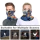thumbnail image 4 of dog man Braga de Cuello Protección Solar - Bandana UV Refrescante para Ciclismo y Deportes al Aire Libre, Hombres y Mujeres, 4 of 6