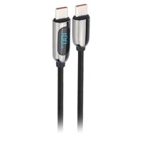 Tecnolab - Cable Tipo C A Tipo C Con Pantalla Led 100W - Sc