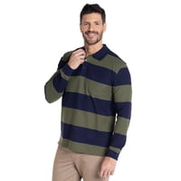 Kotting - Polera Manga Larga Pique Listada Gris S