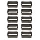 thumbnail image 3 of 10Pcs Reemplazo De Goma Keeper Loops Correa De Reloj Soporte De Extremo De Correa Negro, 3 of 4